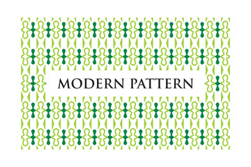 Modern Retro Geometric Seamless Pattern Vector on White Background