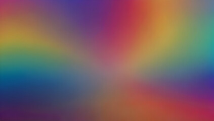 Obraz premium Blurred colored abstract background. Smooth transitions iridescent colors. Rainbow gradient backdrop.