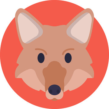 Wolf Vector Icon: Perfect for wildlife enthusiasts, this majestic representation of a wolf captures the essence of strength and mystery.