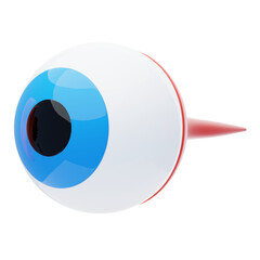 Eye 3D Icon. human eye 3d icon