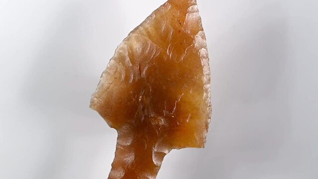 Neolithic flint arrowhead (Saharan Africa c4000BC)
