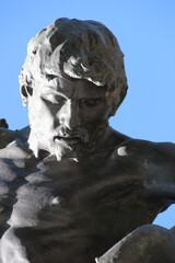 Obraz premium war memorial in nantes in france