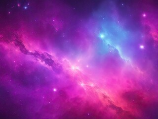 Colorful abstract nebula space background available for free.