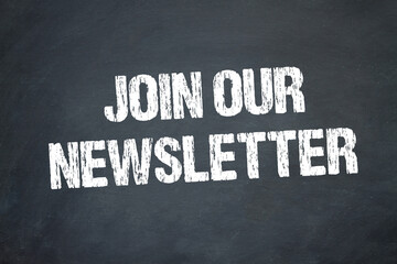Join our Newsletter	
