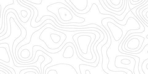 Topographic map background geographic line map with elevation assignments. Geographic mountain relief. Abstract lines background. Contour maps. Business concept wavy pattern design. - obrazy, fototapety, plakaty