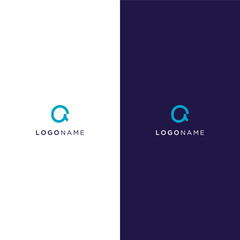 Letter A with Arrow Up Logo Concept Icon Vector Design