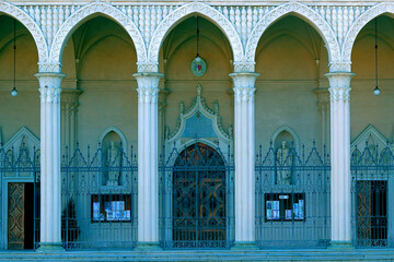duomo di biella piemonte italia, biella cathedral piedmont italy  - obrazy, fototapety, plakaty