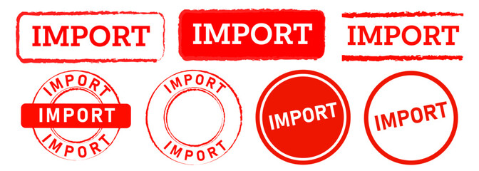 import red rubber stamp label sticker sign for business industry commerce product