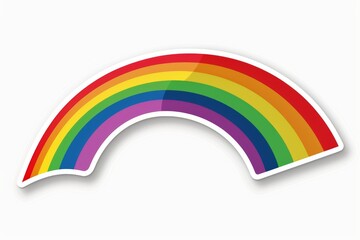 LGBTQ Sticker love gala design. Rainbow genderqueer love journey motive lgbtq influencers sticker diversity Flag illustration. Colored lgbt parade enchantment. Gender speech world peace
