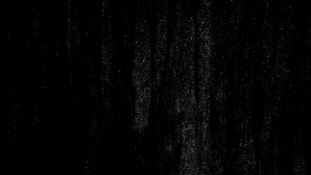 Black and white screen mode grunge overlay animation effect 4K