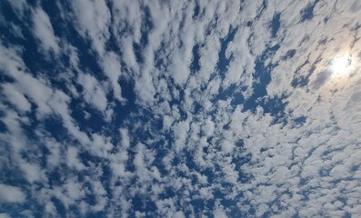 Cloudy Blue Sky Ultra Wide High Quality