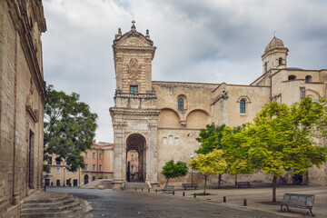 Fototapeta na wymiar Cattedrale di San Nicola, Sassari, Sardinia, Italy