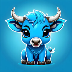 Obraz premium Capturing the Enchanting Charm: Exploring the Diverse Expressions of Adorable Buffaloes.(Generative AI)