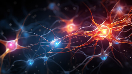 Image of nerves or neural network.