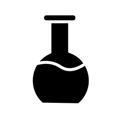 Beaker Chemical Chemistry Glyph Icon