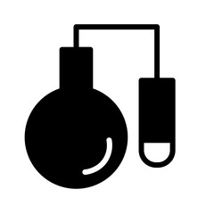 Chemical Chemistry Education Glyph Icon