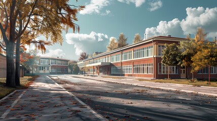 beautiful elementary school