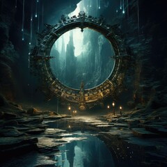 A mirror crafted by the gods traps the soul of anyone who gazes into it until a pure heart releases the imprisoned
