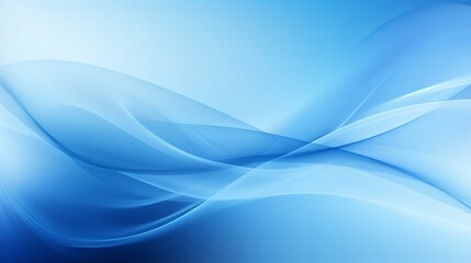 Obraz premium Abstract blue background, wave or veil texture