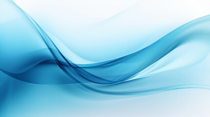 Naklejka premium Abstract blue background, wave or veil texture