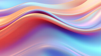 Fototapeta premium Colorful funky fantasy abstract holographic background