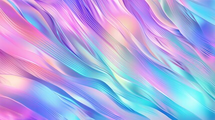 Obraz premium Holographic foil. Abstract wallpaper background. Hologram texture. Premium quality. Modern vector design