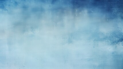 Abstract design on blue background - textured paper with watercolors