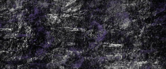 Dark gray and white stone texture, abstraction with purple elements
