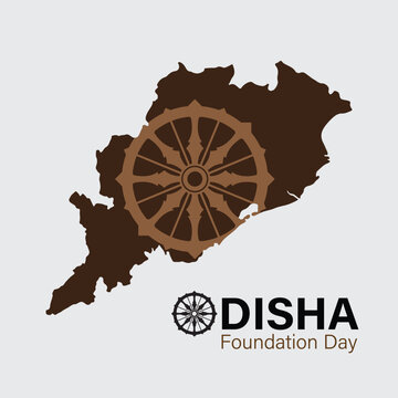 Odisha Foundation Day, April 01 Social Media Post Vector
