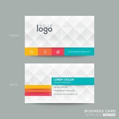 Polygonal-Business-Card-With-3D-Effect