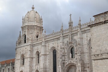 Fototapeta na wymiar Lisbon landmark - Hieronymites Monastery