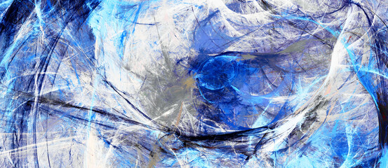 abstract, album, art, artwork, background, banner, blue, bright, cold, color, cool, design, frost, frosty, frozen, icy, paint, painting, pattern, texture, watercolor, wide