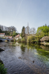 Landscape of the village Frances Brant&ocirc;me