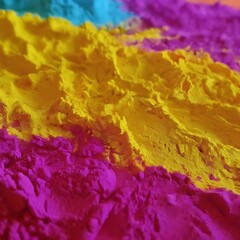 Holi festival abstract colorful powder background