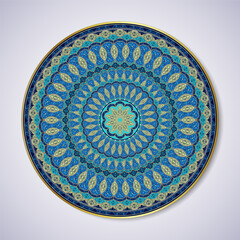 Morrocan Mandala Art Pattern Vector