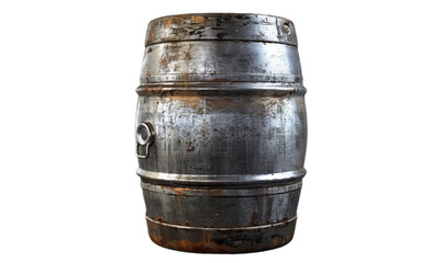 Fototapeta premium A metal keg for the beers.