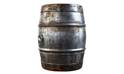 A metal keg for the beers.