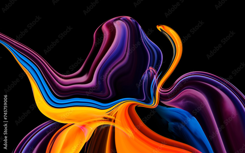 Canvas Prints color design background, gradient colorful abstract background, luxury abstract for a mobile screen 