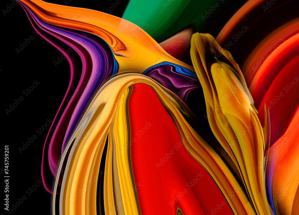Canvas Prints color design background, gradient colorful abstract background, luxury abstract for a mobile screen 