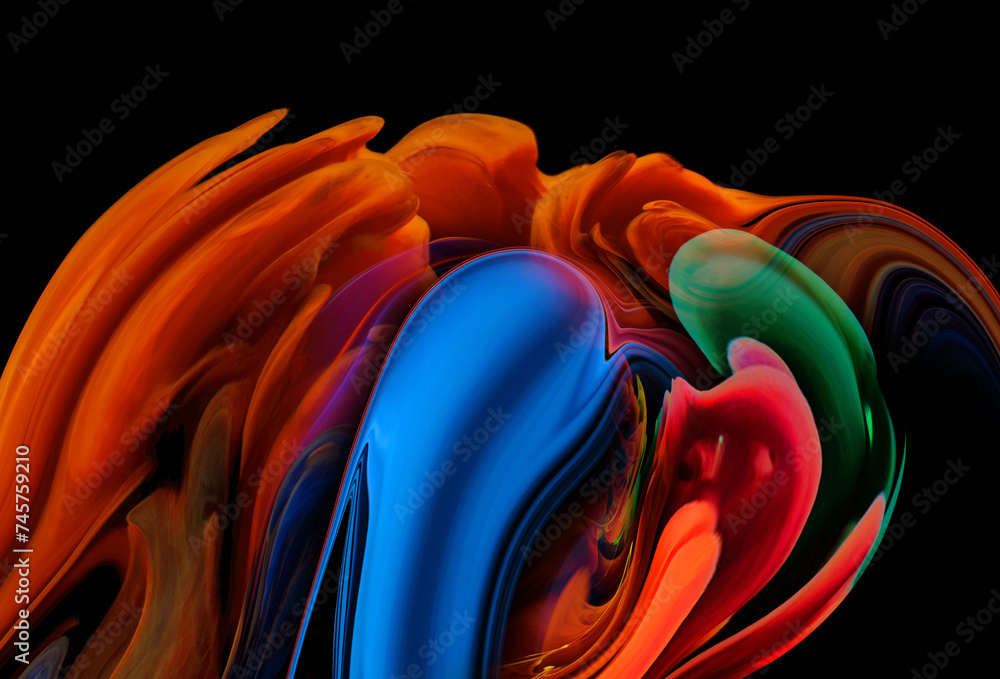 Canvas Prints color design background, gradient colorful abstract background, luxury abstract for a mobile screen 