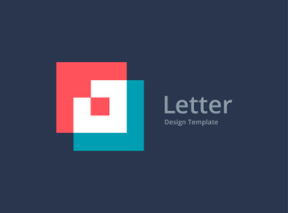Letter O or number 0 logo icon design template elements