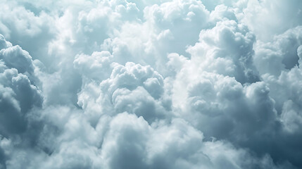 Fototapeta premium Soft and fluffy cloud texture. Copy Space