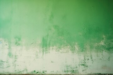 background i  retro minimalism groovy style with Old shabby Wall, spiral. shades of calm green 