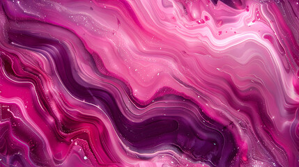 Fototapeta premium Delicate Pink Marble Swirl Background with Purple Undertones for Artistic Designs