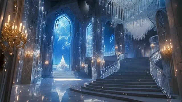 Diamond Dreams: Exploring the Jewel-Encrusted Fortress. Generative ai