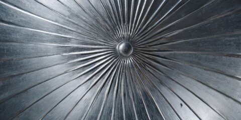silver Radial metal texture background