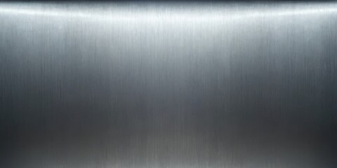 Silver texture background metal banner