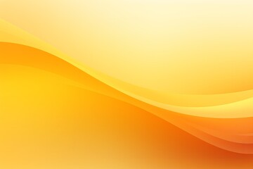 Yellow gradient background with waves.