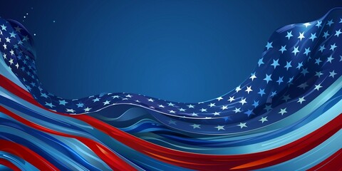 USA patriotic background