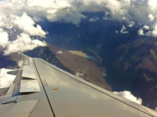 Flying from Buenos Aires, to Santiago de Chile